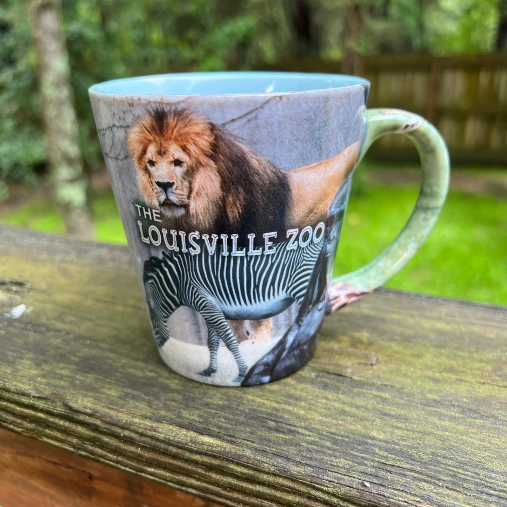 LOUISVILLE ZOO MUG Ceramic with animals